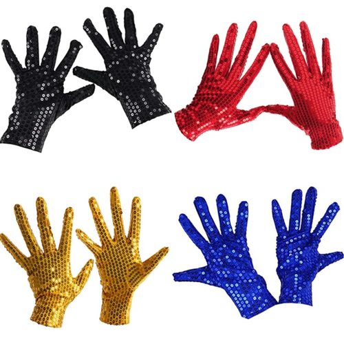 1 Pair gloves Evening Party Costume Gloves at the 10 colors