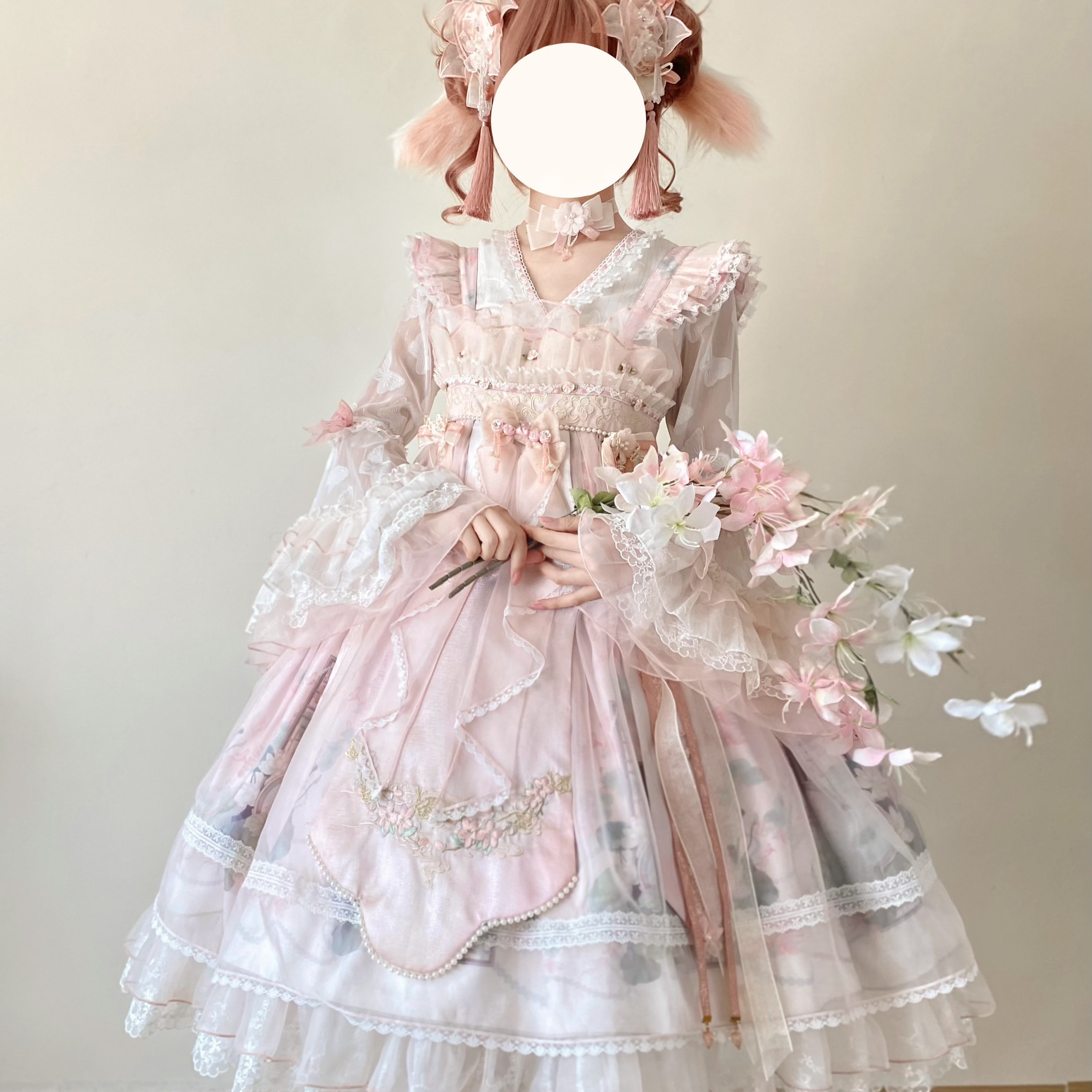 【尾款】小荷序中华风lolita快团意向金专拍尾款链接