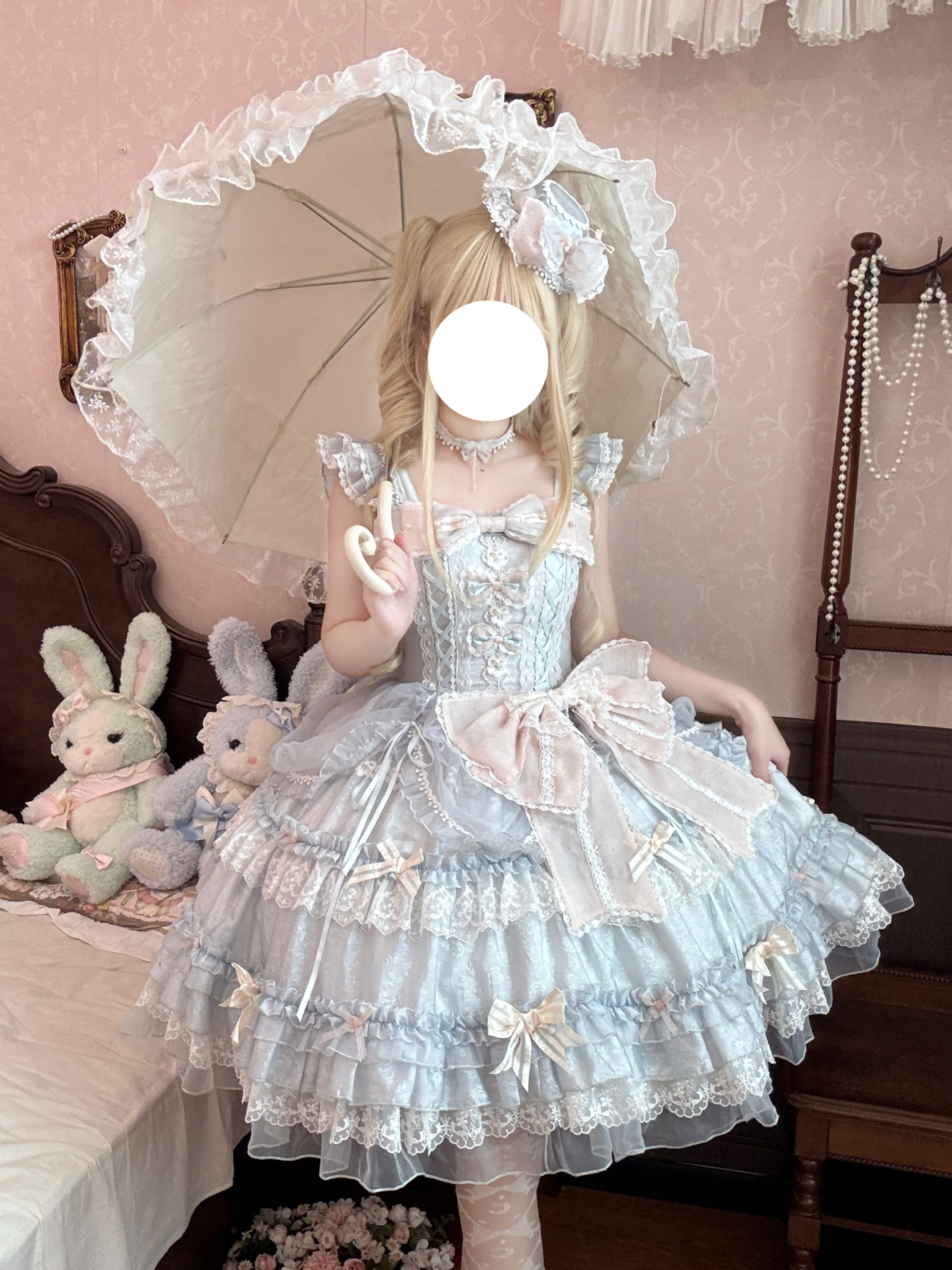 【尾款】格林城堡lolita星雾礼赞jsk第一批尾款