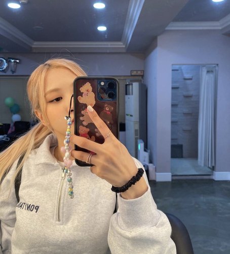 朴彩英棕色小熊防摔苹果欧美15