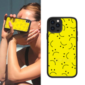 欧美i风表情iPhone11笑脸哭脸适用8plus苹果12promax手机壳xrs女