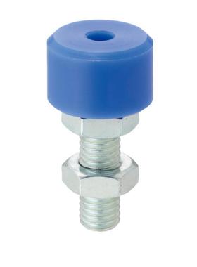 UNAHH4 5 6 8 10 带聚氨酯止动螺栓 蓝色头部 内六角孔型TDC62