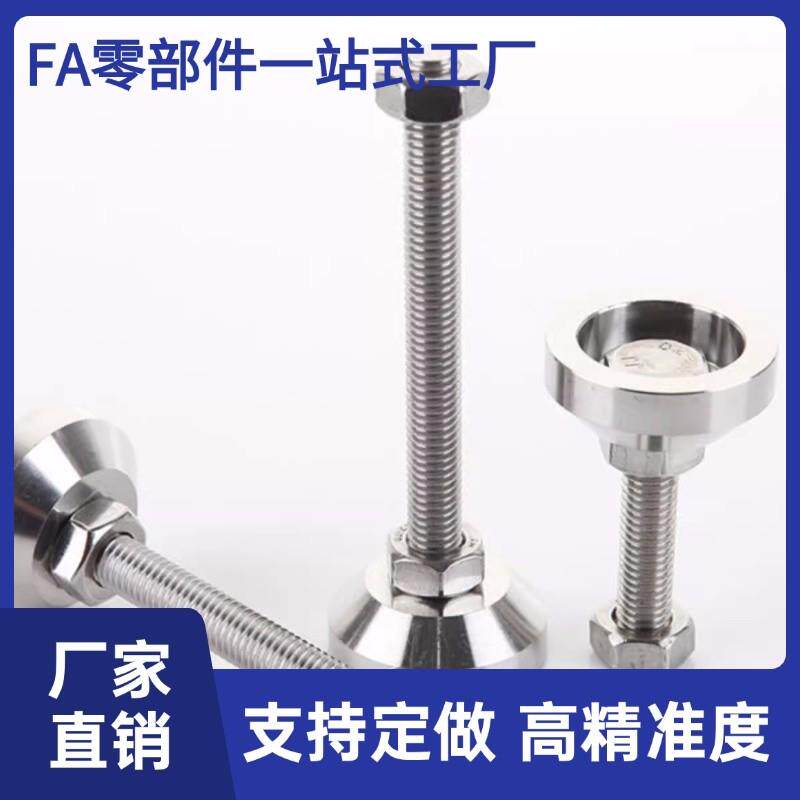 FJFN/FJFNS10/12/p16-75/100/125/130/150/180脚轮调整块 重载脚