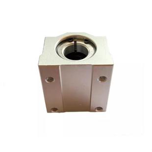 30定位光轴锁紧抱紧限位直线 滑块SCS16 带手柄锁紧箱式