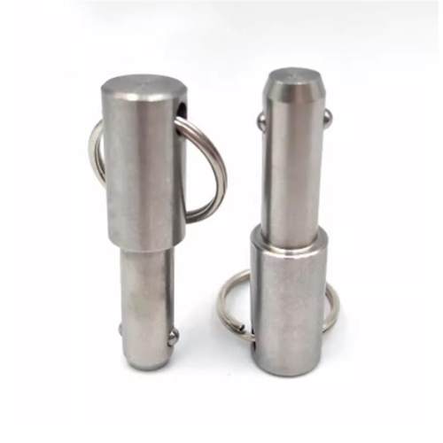 快卸销替代BLPS8/10 球头锁紧销实心型双钢珠拉环销安全插销ZAA01