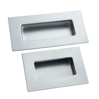 304不锈钢嵌入式-暗装拉手UWAUNS90/120工业暗拉手铁柜门抽屉扣手