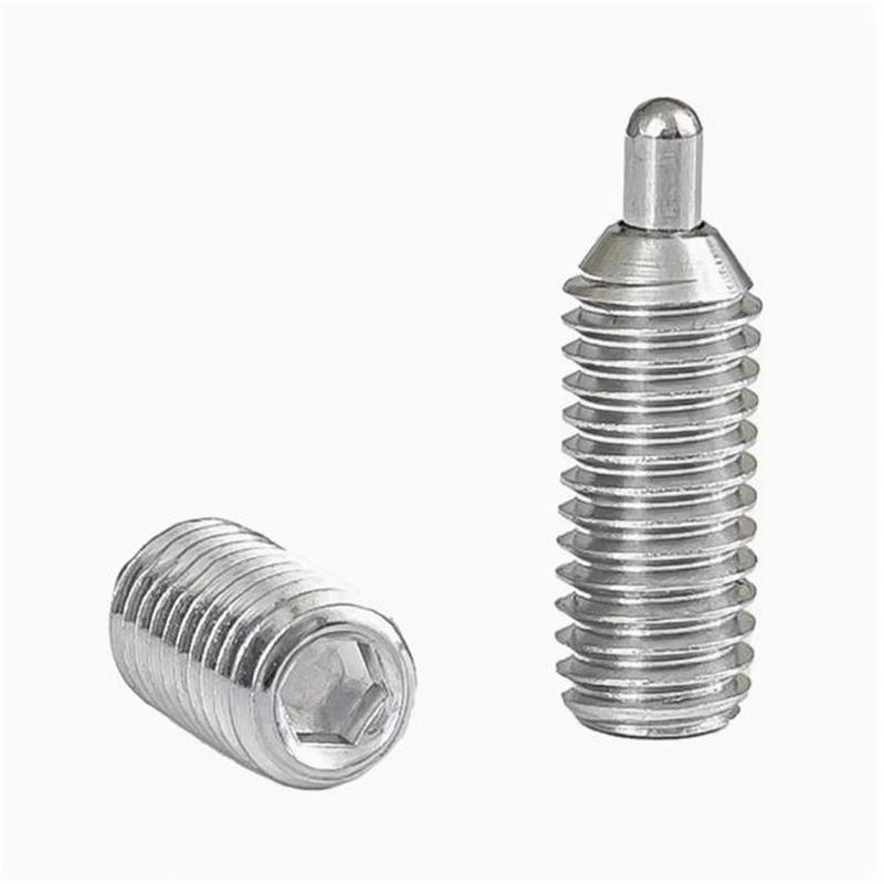 C-SPJK C-SPJX M3 4 5 6 8 10 C-SPJZ3-20不锈钢弹簧柱塞定位螺丝