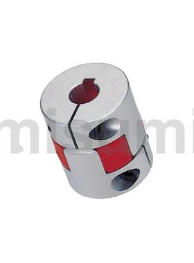 替代怡合达 DEP51 61 梅花式联轴器  不锈钢 螺钉型/螺钉夹紧型