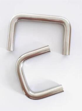 304不锈钢小径双折弯拉手 角型把手 C-NUHFNSC60/80/100/120