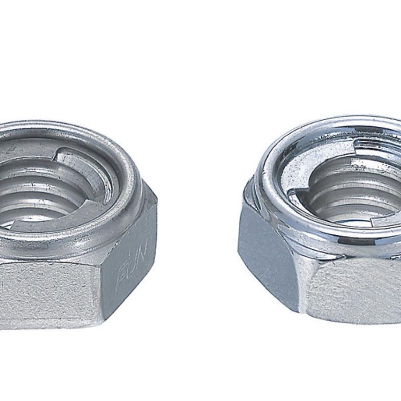 不锈钢U型钢片自锁螺母UNUTSZ 3 4 5 6 8 10 12 16 金属防松螺帽
