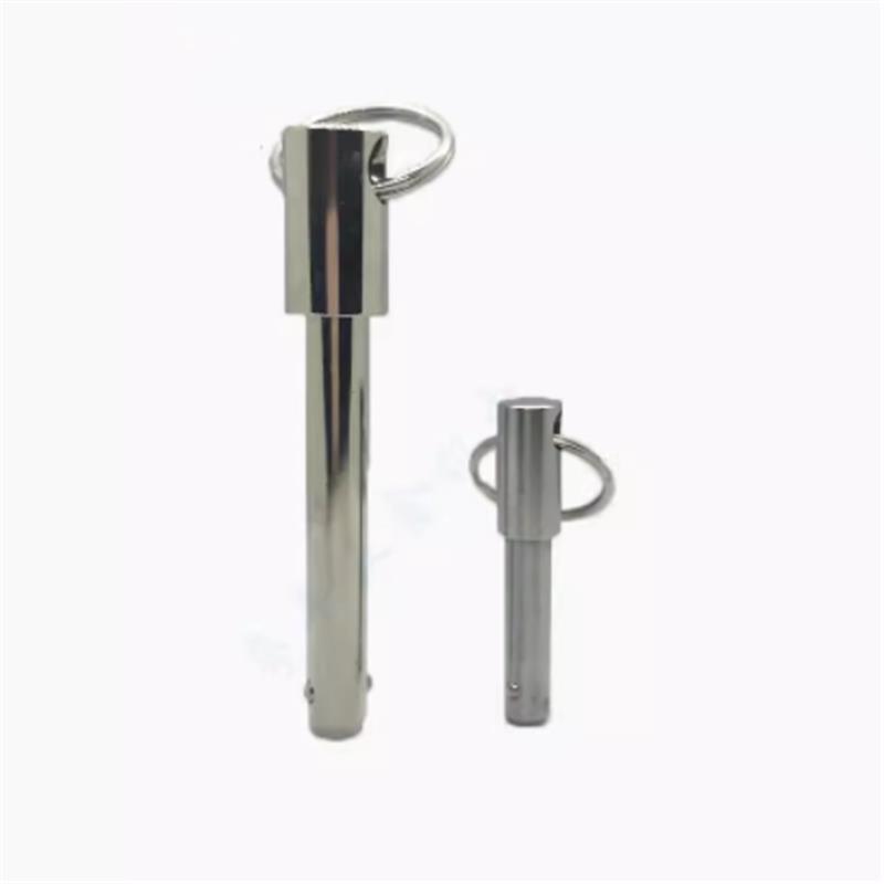 球头锁紧销替代 BLPF快卸销不锈钢实心型安全拉环拨销直径12/16