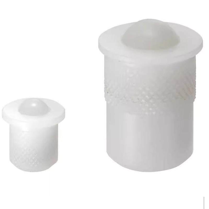 替代米思米PFPR7/9/13/15/20/24白色滚网滚轮型压入式/球头柱塞型