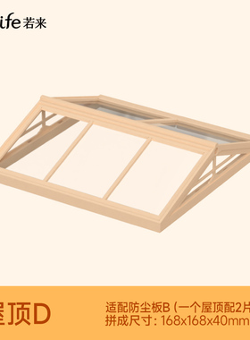 【全店满89包邮】rolife若来超级世界小屋配件盲盒场景屋顶防尘板