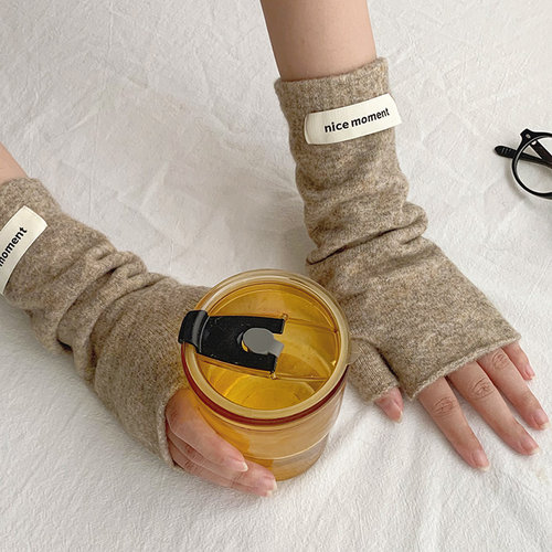 半指手套漏指女生冬季2026新款