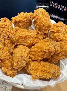 鸡中翅炸鸡翅半成品空气炸锅翅中商用半成品食材热辣香骨鸡麻辣