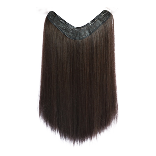假发女长发假发v型一片式直发片隐形无痕仿真发增发量蓬松接发片