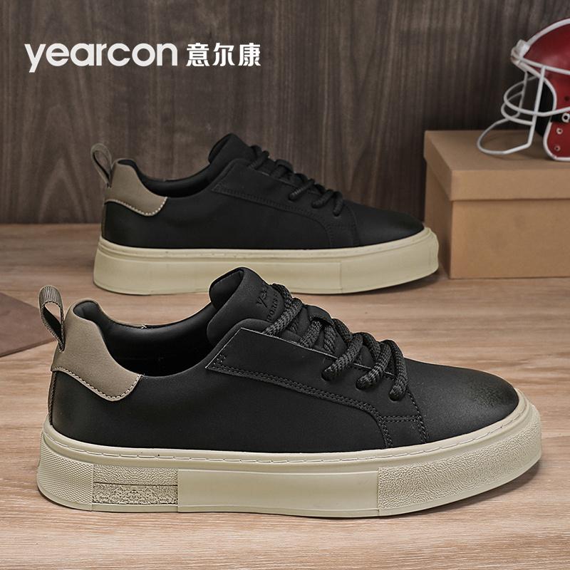 意尔康官方旗舰店潮爆款男士板鞋