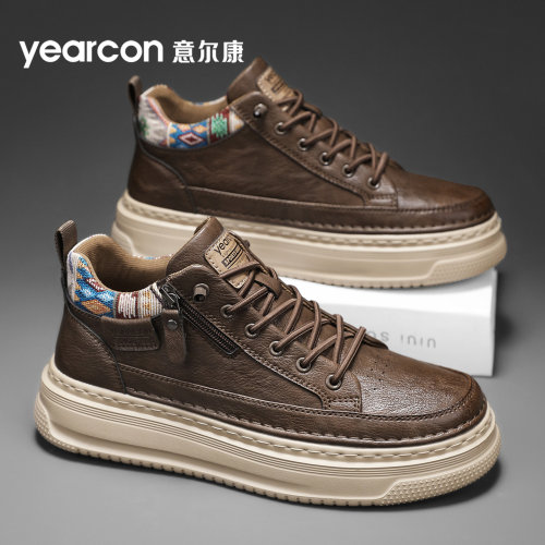 意尔康秋冬季新款男鞋官方正品