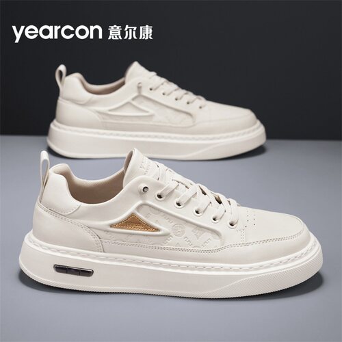 意尔康官方旗舰店高端休闲小白鞋