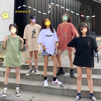 短袖韩版薄款纯棉男女同款