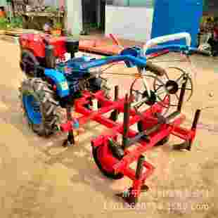 机手扶打车牵引打药覆膜微耕机一体药覆膜手扶后置盖机膜机