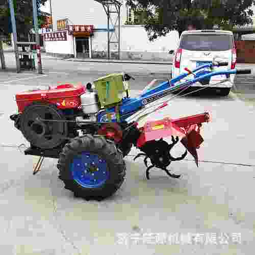 旱两用手扶车大马手扶旋耕机水柴油手扶拖拉力机
