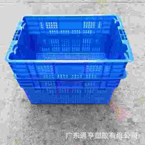 厂周箱错位分拣倒置反鸡转筐水果家转蛋菜塑料周转筐现货