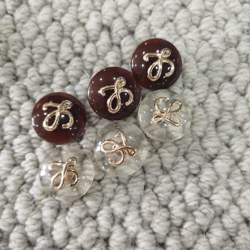 新款小香风羊绒大衣毛呢西装扣