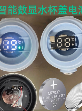 适用保温杯显示盖子电池遥控器电池2032电子
