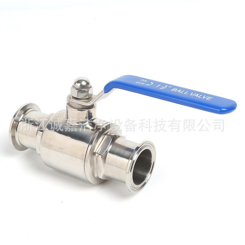 SS30a4/316L 不锈钢轻型食品卫生级卡箍快装球阀/直通快接手动阀