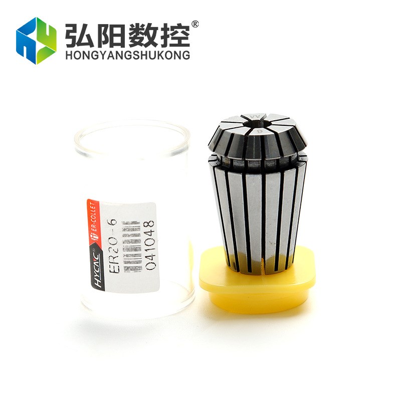 ER20b筒夹雕刻机夹头弹性ER夹头雕刻机夹具ER20螺母高精度筒夹
