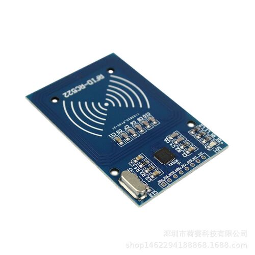 MFRC-522 RC522 RFID射频 IC卡感应模块 送S50复旦卡钥匙扣