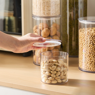 大容量坚果塑料密封鱼胶咖啡豆茶叶储物罐食品防潮罐奶茶店用品