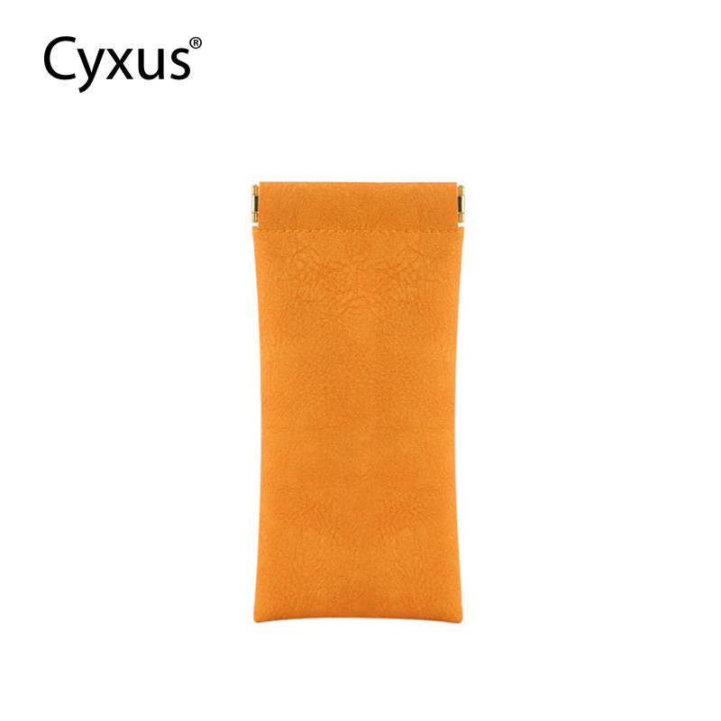 cyxus眼镜纯色眼镜收纳袋便携随身携带弹片磁吸自动闭口保护盒,ZIPPO/瑞士军刀/眼镜,眼镜链,淘宝优惠券,粉丝福利购,淘宝优惠卷