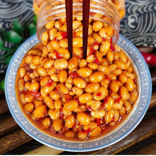 腊八豆湖南特产豆豉酱农家自制香辣豆鼓拌饭酱调味酱下饭菜豆瓣酱