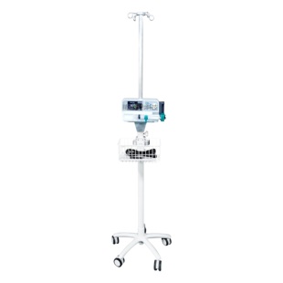 输液泵手推车注射泵支架车营养液挂架移动手推车台车可带把手架子