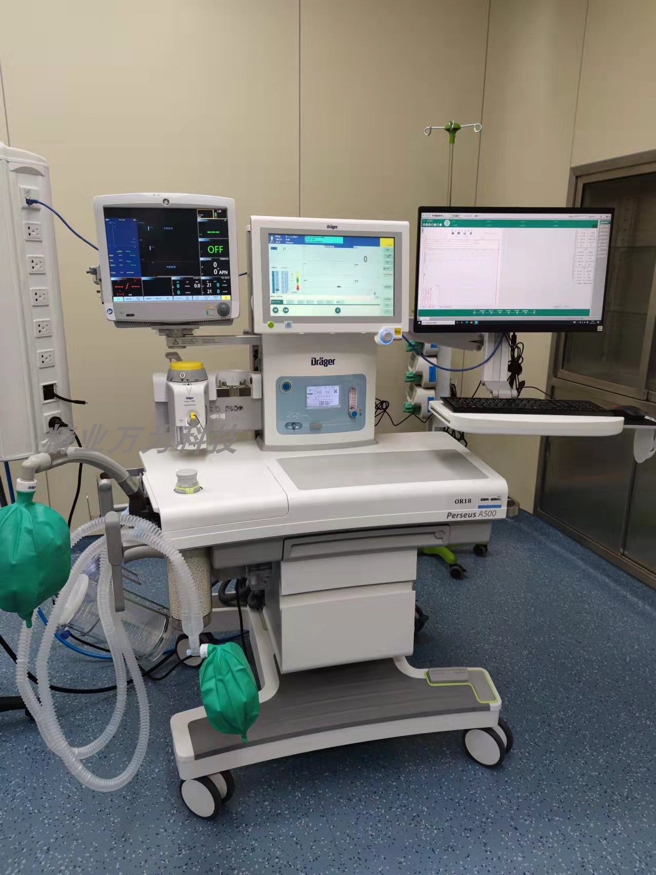德尔格麻醉系统fabius tiro用支臂 监护仪支架 迈瑞麻醉机用支架