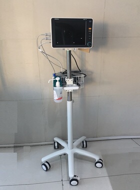 迈瑞UMEC8 IMEC10 心电监护仪推车 可升降台车 支架车 移动手推车
