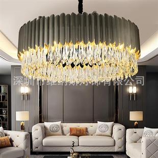 后现代风家用餐厅大厅主灯后现代简约饭厅大厅灯餐厅吊灯