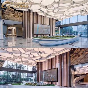 非标工程吊灯售楼部大厅异形灯