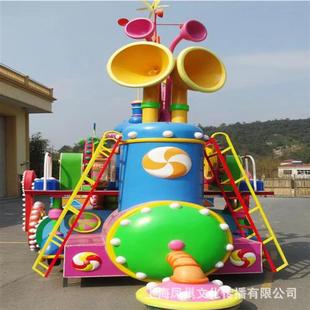 景区游乐巡游花车活动暖场巡游灯光花车大型节日庆典彩船巡游