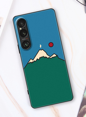 适用SONY索尼Xperia1ⅤI手机壳X1m全包保护软套Mark磨砂1V防摔马克2六代x5iii男女新款Ⅱ潮牌Ⅲ来图DIY定制