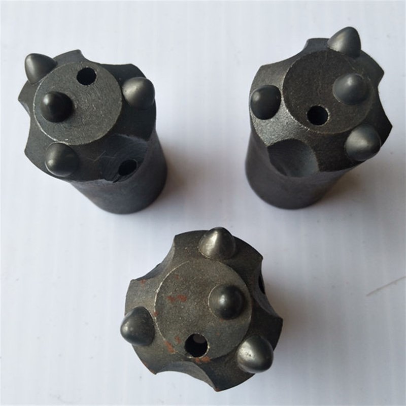 矿用硬质合金球齿钎头42mm球I齿钻头抗磨耐用柱齿钻头