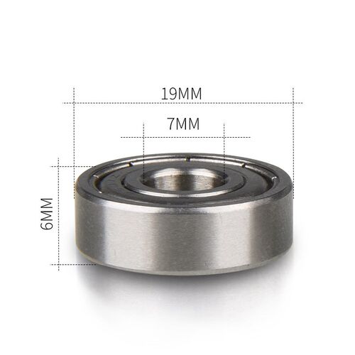 不锈钢高速精密微型轴承 S607ZZ 607ZZ 607-2RS R1970 7*19*6 mm
