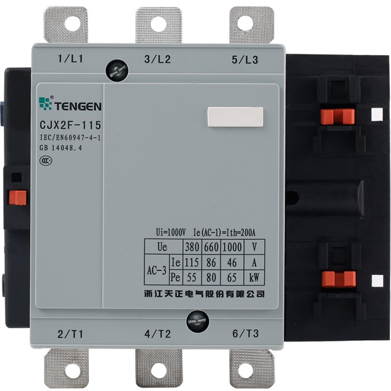 电气CJX2F-115交流接触器CDC6 NC2 LC1D115A 220.V380V