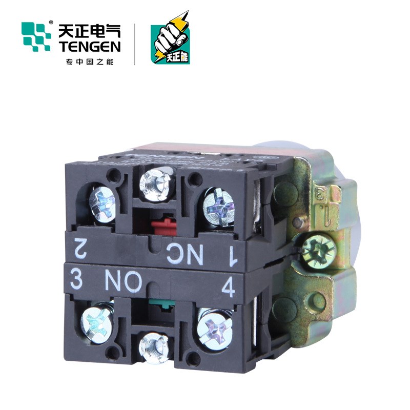 LAY5按钮开关BA31启动t35 42 51 61停止45平头点动自复位22mm