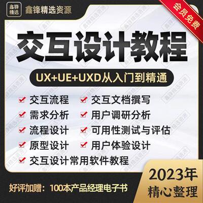 app交互设计课.程用户K体验产品需求文档用户画像分析ux/ue设计教