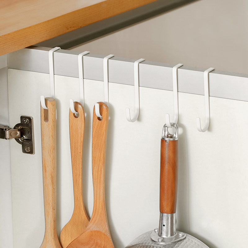 懒地门后粘钩壁挂钩衣服挂架强力粘胶衣帽钩无痕免打孔厨房置物架