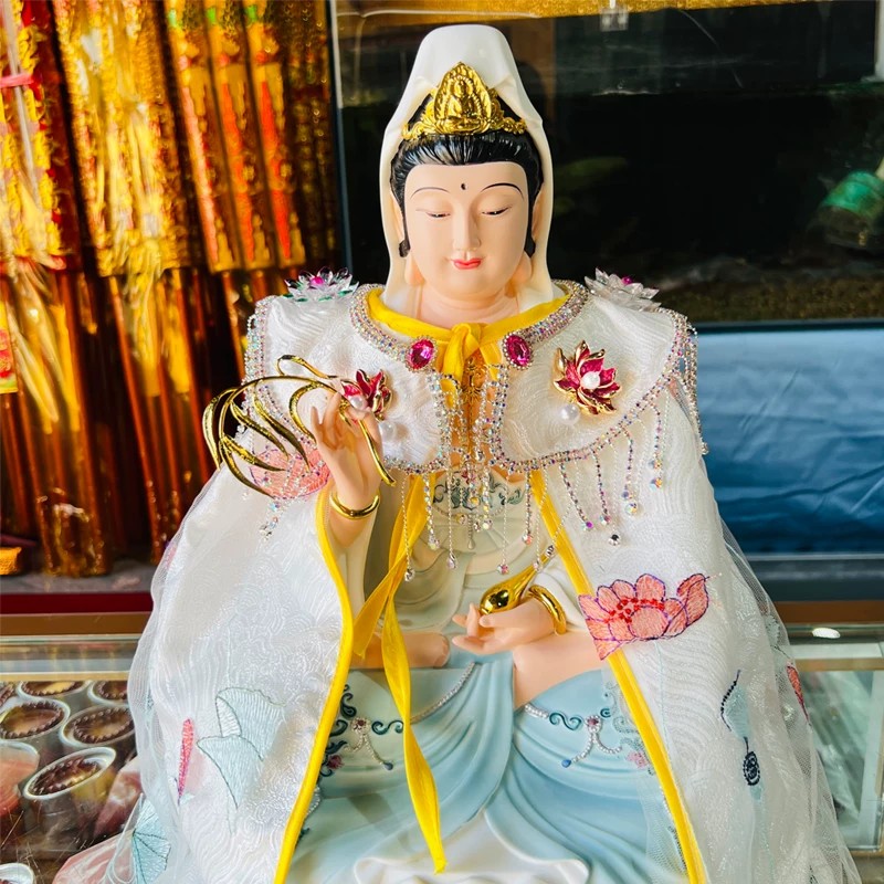 新款手工神像披肩披风云肩高级仙衣妈祖娘娘泰山奶奶观音菩萨霞帔