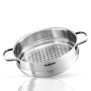 高尔豪316不锈钢蒸笼家用蒸格蒸层蒸笼屉加厚加高蒸万能篦子蒸架